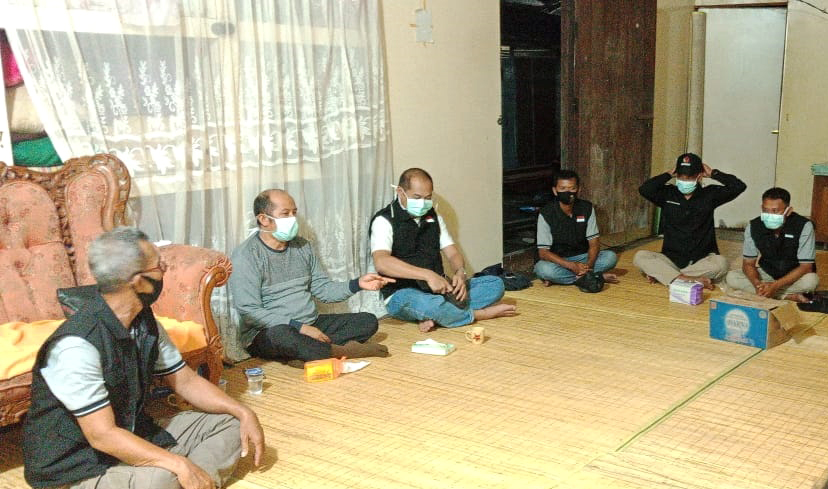 Anggota Bawaslu Kalimantan Barat, Hawad Sriyanto temui Panwaslu Kecamatan