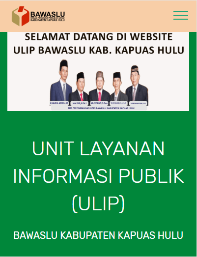 Dalam rangka sediakan unit layanan informasi publik, Bawaslu Kabupaten Kapuas Hulu lakukan Koordinasi ke Bawaslu Provinsi