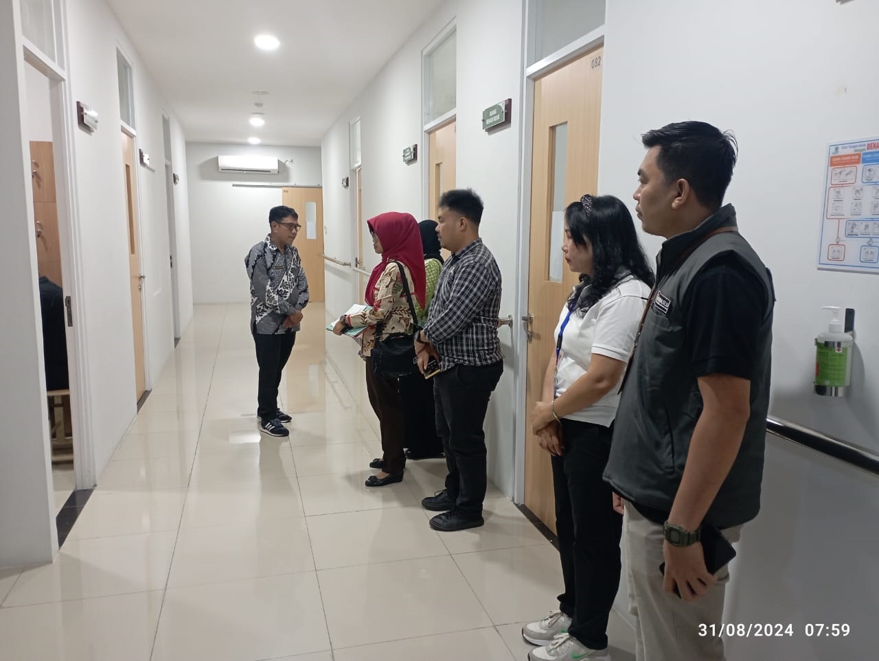 Pengawasan test kesehatan