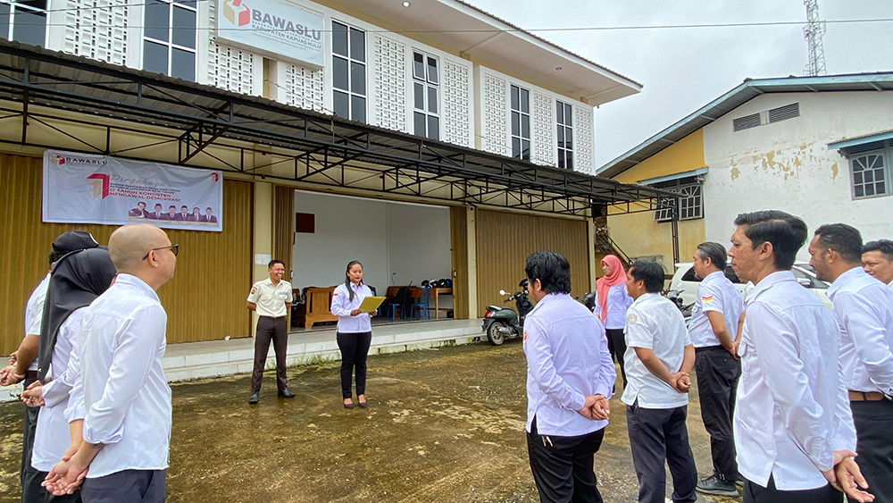 Apel Hari Jadi Bawaslu