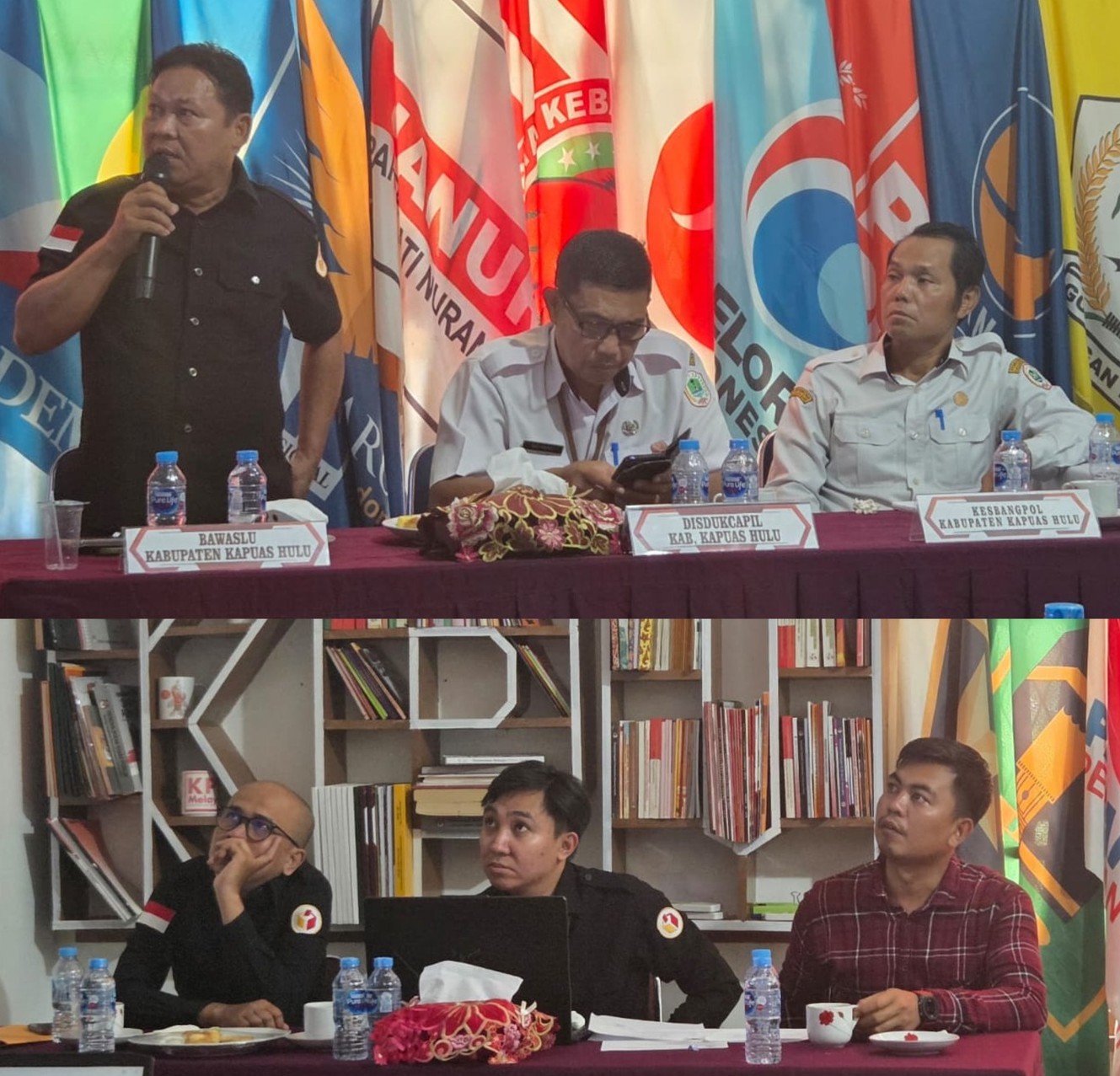 ANGGOTA BAWASLU KAPUAS HULU DAN JAJARAN SEKRETARIAT