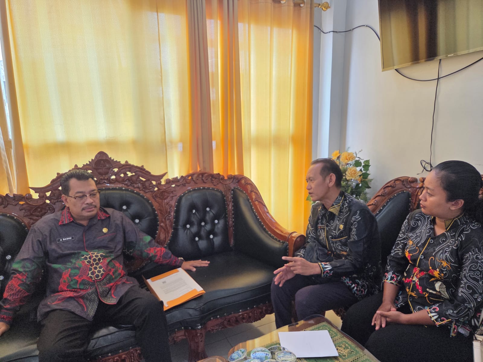 Koordinasi dengan Sekda Kapuas Hulu