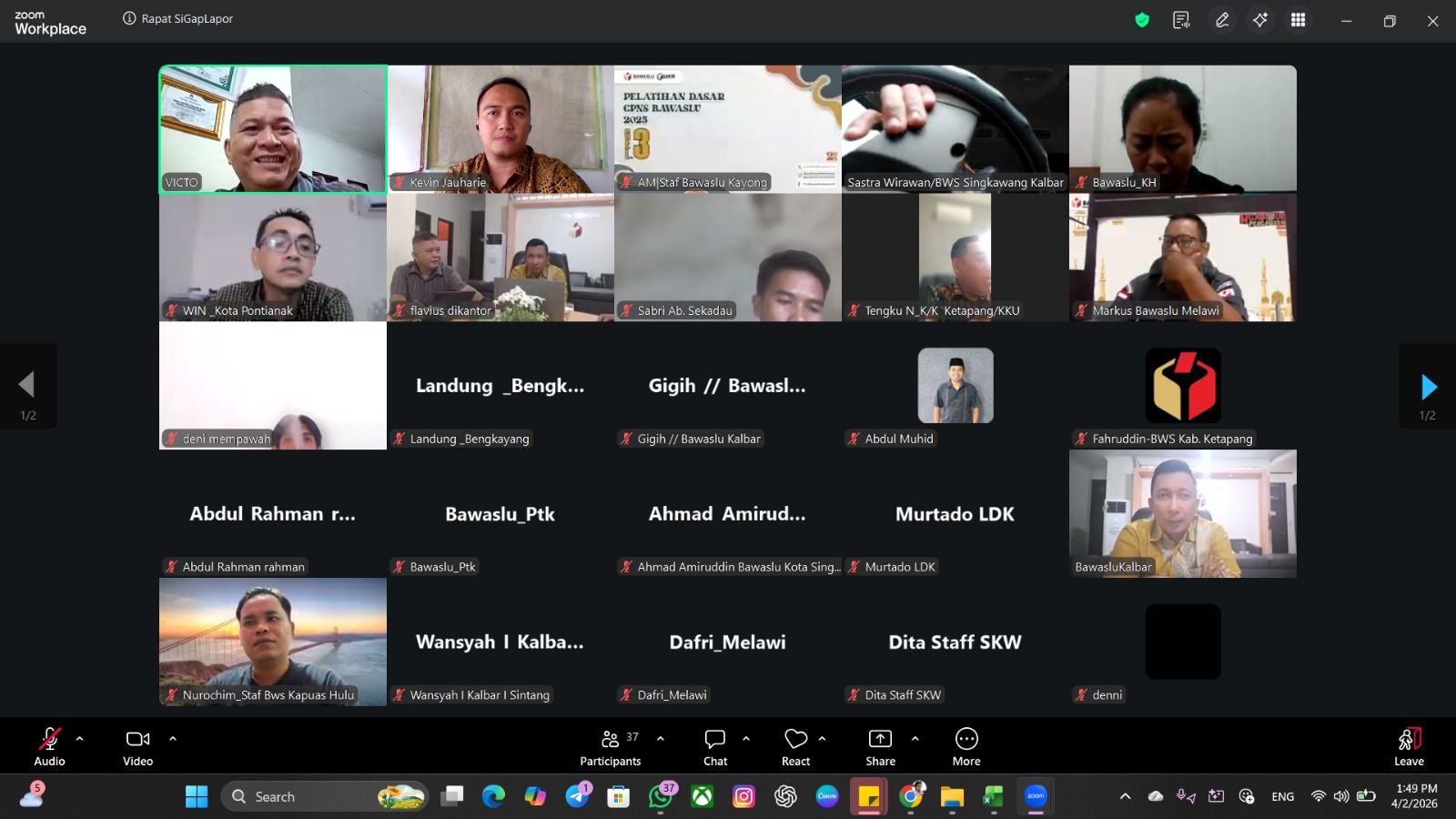 Anggota Bawaslu Kapuas Hulu, Ike Verawati Fajrin