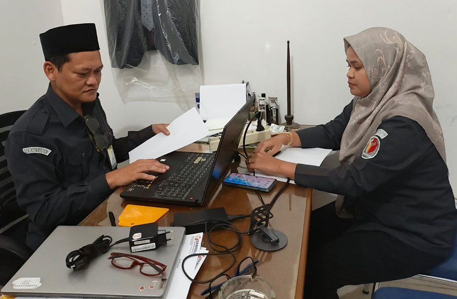rapat rutin satker