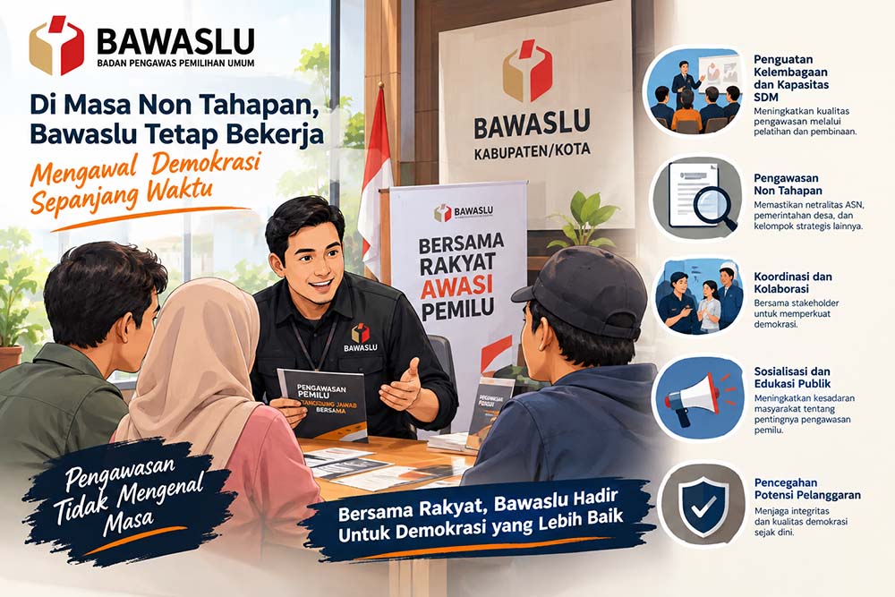 peran Bawaslu di masa non tahapan