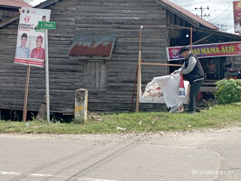 penertiban APK masa tenang