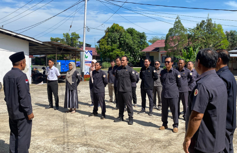 Apel rutin setiap hari senin Bawaslu Kapuas hulu