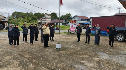 Apel rutin setiap hari senin Bawaslu Kapuas hulu