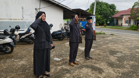 Apel rutin setiap hari senin Bawaslu Kapuas hulu