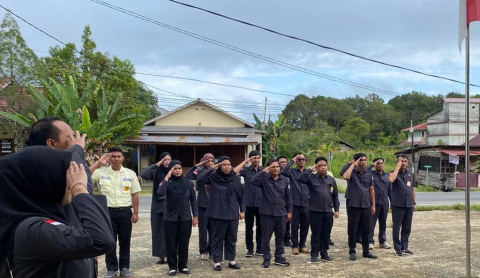 Apel rutin setiap hari senin Bawaslu Kapuas hulu