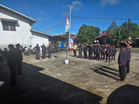 Apel rutin setiap hari senin Bawaslu Kapuas hulu