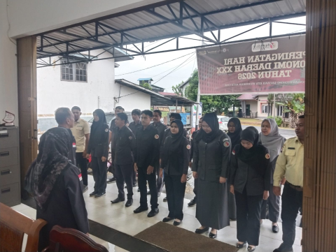 Apel rutin setiap hari senin Bawaslu Kapuas hulu
