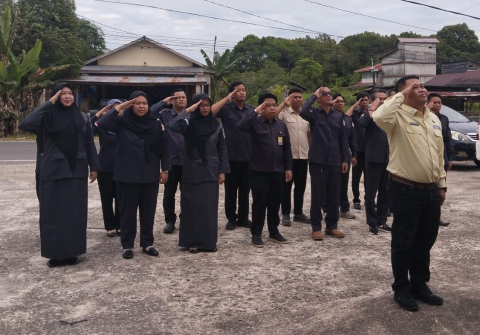 Apel rutin setiap hari senin Bawaslu Kapuas hulu
