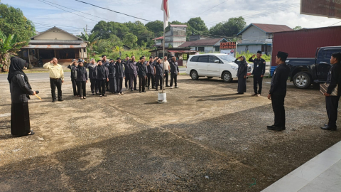 Apel rutin setiap hari senin Bawaslu Kapuas hulu