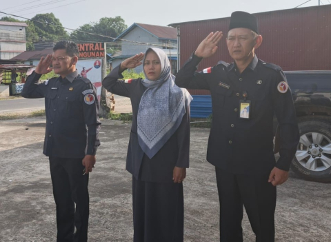 Apel rutin setiap hari senin Bawaslu Kapuas hulu