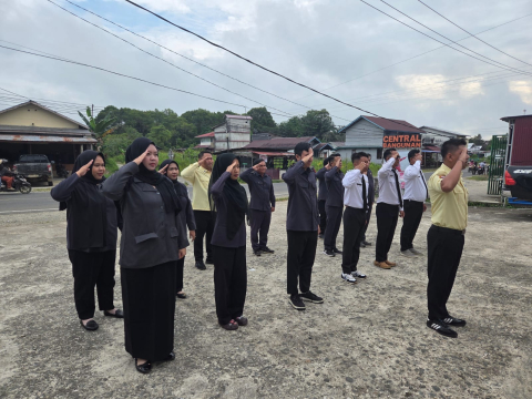 Apel rutin setiap hari senin Bawaslu Kapuas hulu
