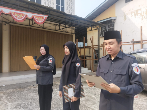 Apel rutin setiap hari senin Bawaslu Kapuas hulu