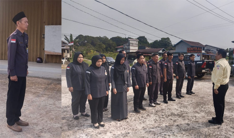 Apel rutin setiap hari senin Bawaslu Kapuas hulu