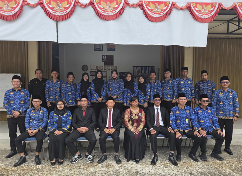 Apel Peringatan HUT Ke-81 Kemerdekaan RI