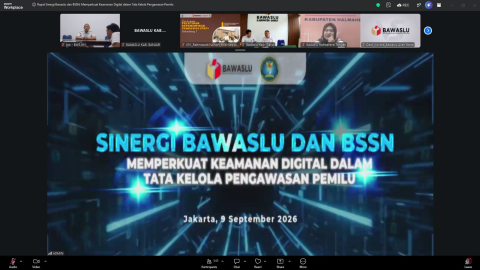 kegiatan bssn bersama bawaslu