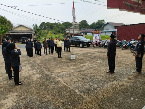 Apel rutin setiap hari senin Bawaslu Kapuas hulu