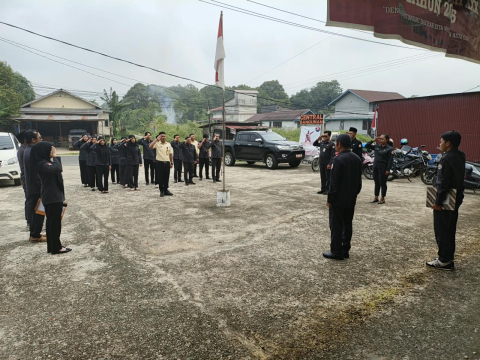 Apel rutin setiap hari senin Bawaslu Kapuas hulu