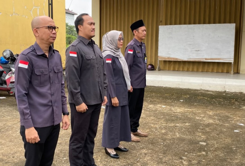 Apel rutin setiap hari senin Bawaslu Kapuas hulu