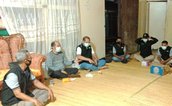 Anggota Bawaslu Kalimantan Barat, Hawad Sriyanto temui Panwaslu Kecamatan