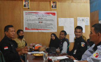 Faisal Riza Hadiri Randau Ruai bersama Panwaslu Kecamatan