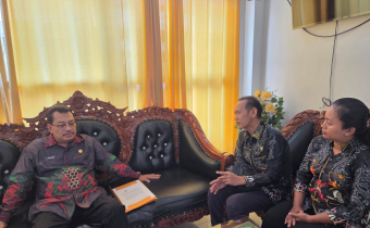 Koordinasi dengan Sekda Kapuas Hulu