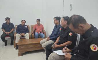 Bawaslu Kapuas Hulu menerima kunjungan koordinasi dari KPU Kapuas Hulu.